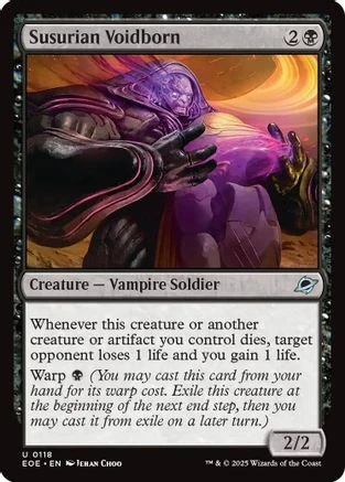 Susurian Voidborn  [Foil]  (EOE-118) - [Edge of Eternities]