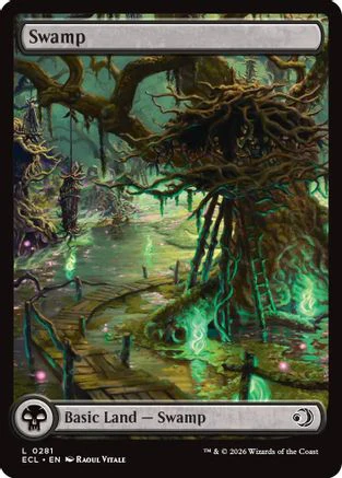 Swamp (0281)  [Foil]  (ECL-281) - [Lorwyn Eclipsed]