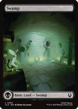 Swamp (0294)  [Foil]  (TLA-294) - [Avatar: The Last Airbender]