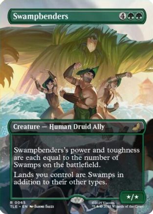 Swampbenders (Borderless)  (TLE-065) - [Avatar: The Last Airbender: Eternal-Legal]