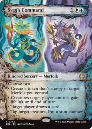 Sygg's Command (Showcase)  [Foil]  (ECL-342) - [Lorwyn Eclipsed]