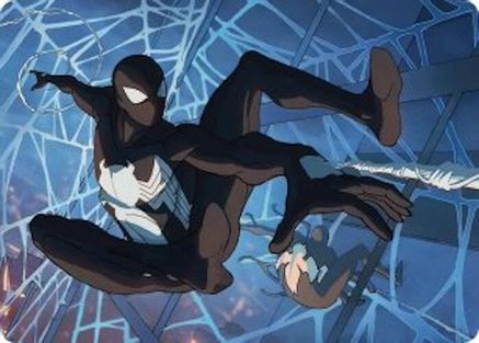 Symbiote Spider-Man Art Card  (AASPM-040) - [Art Series: Marvel's Spider-Man]