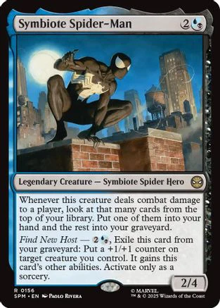 Symbiote Spider-Man  [Foil]  (SPM-156) - [Marvel's Spider-Man]