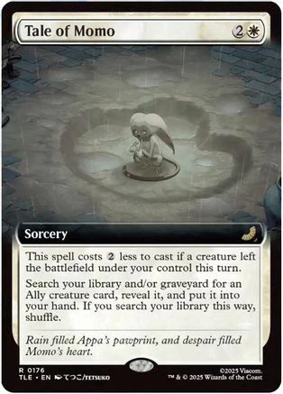 Tale of Momo (Extended Art)  [Foil]  (TLE-176) - [Avatar: The Last Airbender: Eternal-Legal]