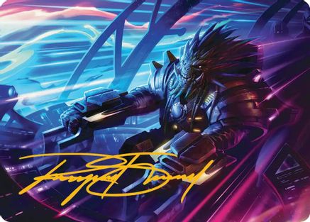 Tannuk, Steadfast Second Art Card (Gold-Stamped Signature)  (AAEOE-019) - [Art Series: Edge of Eternities]