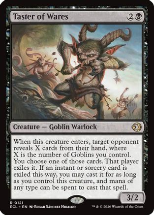 Taster of Wares  [Foil]  (PPECL-121) - [Promo Pack: Lorwyn Eclipsed]