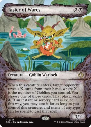 Taster of Wares (Showcase)  [Foil]  (ECL-314) - [Lorwyn Eclipsed]