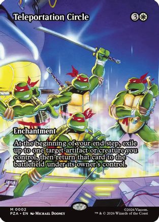 Teleportation Circle (Borderless)  (PZA-002) - [Teenage Mutant Ninja Turtles Eternal-Legal]