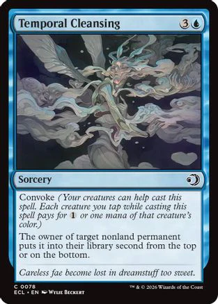 Temporal Cleansing  [Foil]  (ECL-078) - [Lorwyn Eclipsed]