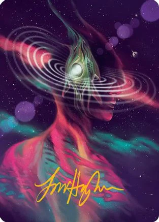 Terrasymbiosis Art Card (Gold-Stamped Signature)  (AAEOE-041) - [Art Series: Edge of Eternities]