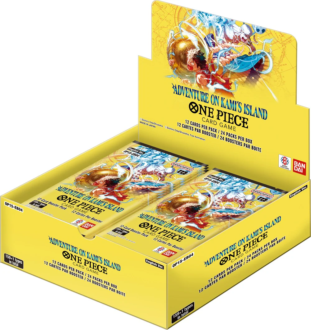 (MAX 2) [Pre-Order] ADVENTURE ON KAMI'S ISLAND Booster Box [OP-15] (ETA 2026-04-03) - Image 3