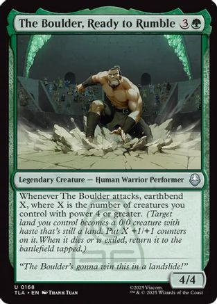 The Boulder, Ready to Rumble  (TLA-168) - [Avatar: The Last Airbender]