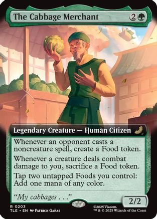 The Cabbage Merchant (Extended Art)  (TLE-203) - [Avatar: The Last Airbender: Eternal-Legal]
