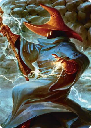 The Destined Black Mage Scene Art Card  (ASFIN-006) - [Art Series: FINAL FANTASY]