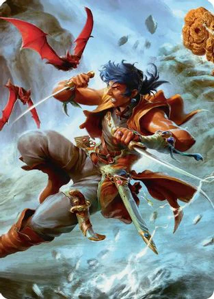 The Destined Thief Scene Art Card  (ASFIN-005) - [Art Series: FINAL FANTASY]