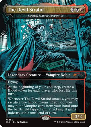The Devil Strahd - Strefan, Maurer Progenitor  [Foil]  (SLD-2501) - [Secret Lair Drop Series]