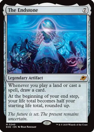 The Endstone  [Foil]  (PPEOE-240) - [Promo Pack: Edge of Eternities]