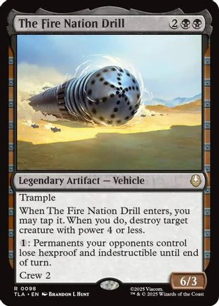 The Fire Nation Drill  (TLA-098) - [Avatar: The Last Airbender]