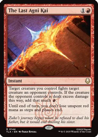 The Last Agni Kai  [Foil]  (TLA-144) - [Avatar: The Last Airbender]