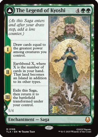 The Legend of Kyoshi  [Foil]  (PRE-186) - [Prerelease Cards]