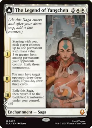 The Legend of Yangchen  (TLA-027) - [Avatar: The Last Airbender]