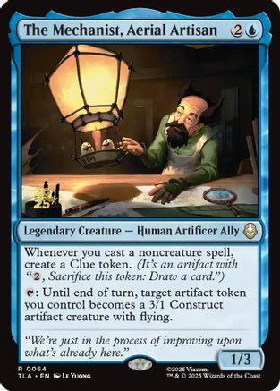 The Mechanist, Aerial Artisan  [Foil]  (PRE-064) - [Prerelease Cards]