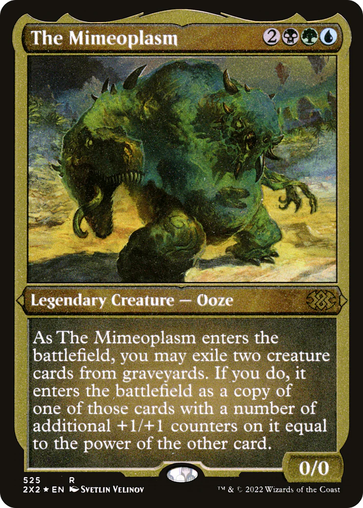 The Mimeoplasm  [Foil]  (2X2-525) - [Double Masters 2022]