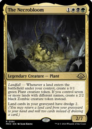 The Necrobloom  (PPEOE-194) - [Promo Pack: Edge of Eternities]