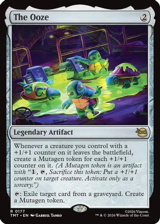 The Ooze  [Foil]  (TMT-177) - [Teenage Mutant Ninja Turtles]