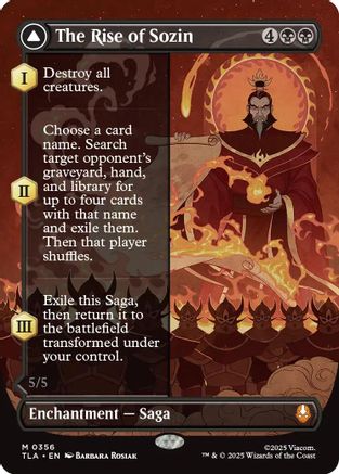 The Rise of Sozin (Borderless)  (TLA-356) - [Avatar: The Last Airbender]