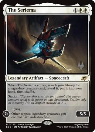 The Seriema  [Foil]  (PPEOE-035) - [Promo Pack: Edge of Eternities]