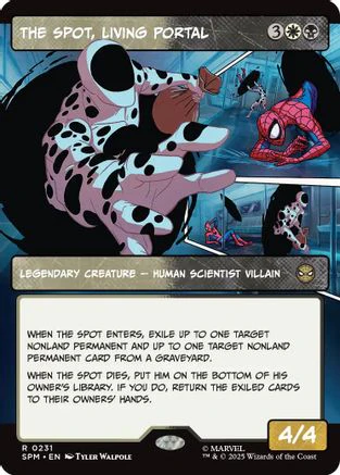 The Spot, Living Portal (Borderless)  [Foil]  (SPM-231) - [Marvel's Spider-Man]