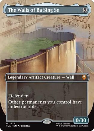 The Walls of Ba Sing Se (Borderless)  (TLA-329) - [Avatar: The Last Airbender]