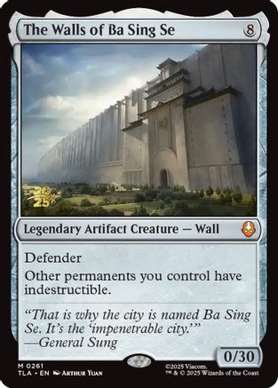 The Walls of Ba Sing Se  [Foil]  (PRE-261) - [Prerelease Cards]