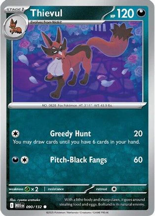 Thievul - (090/132) [ME01 Mega Evolution]