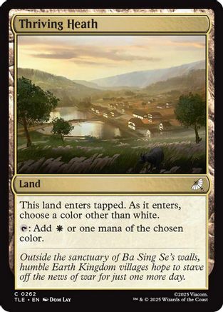 Thriving Heath  [Foil]  (TLE-262) - [Avatar: The Last Airbender: Eternal-Legal]
