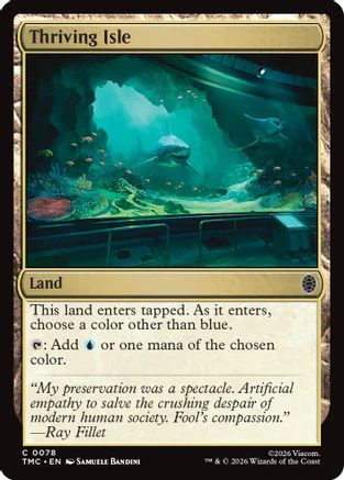 Thriving Isle  [Foil]  (TMC-078) - [Commander: Teenage Mutant Ninja Turtles]