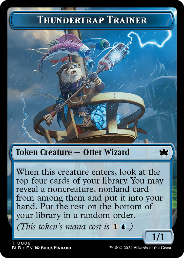 Thundertrap Trainer  (BLB-009) - [Bloomburrow Tokens]