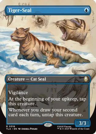 Tiger-Seal (Borderless)  (TLA-318) - [Avatar: The Last Airbender]