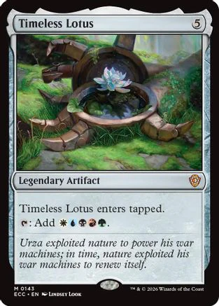 Timeless Lotus  (ECC-143) - [Commander: Lorwyn Eclipsed]