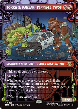 Tokka & Rahzar, Terrible Twos (Showcase)  (TMT-252) - [Teenage Mutant Ninja Turtles]