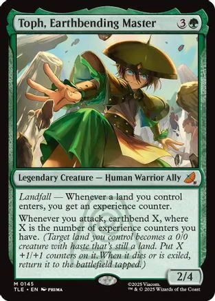 Toph, Earthbending Master  (TLE-145) - [Avatar: The Last Airbender: Eternal-Legal]