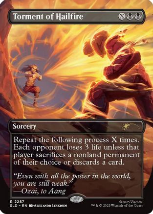 Torment of Hailfire (2287)  (SLD-2287) - [Secret Lair Drop Series]