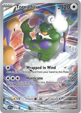 Tornadus - 210  - (210) Holofoil [SV Scarlet & Violet Promo Cards]