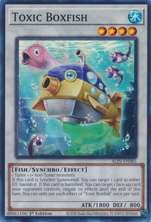 Toxic Boxfish [ALIN-EN085] - Alliance Insight 1st Edition - Super Rare