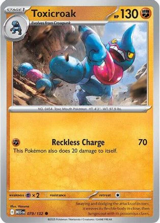 Toxicroak - (079/132) [ME01 Mega Evolution]