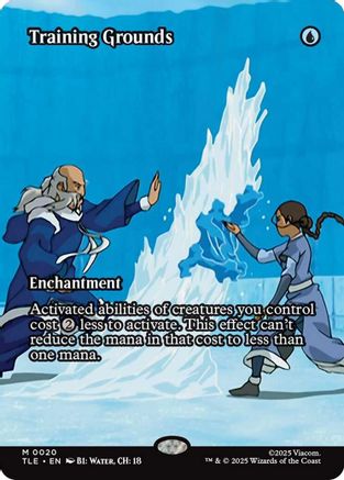 Training Grounds (Borderless)  (TLE-020) - [Avatar: The Last Airbender: Eternal-Legal]