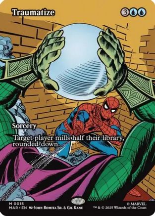 Traumatize (Borderless)  (MAR-015) - [Marvel Eternal-Legal]