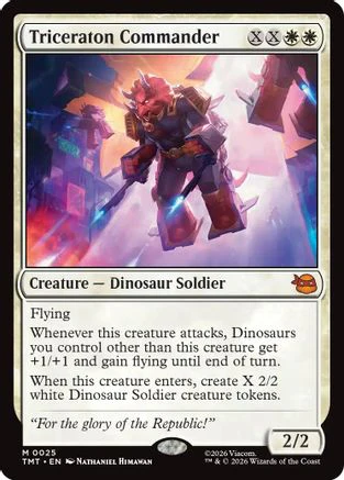 Triceraton Commander  (TMT-025) - [Teenage Mutant Ninja Turtles]