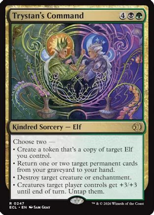 Trystan's Command  [Foil]  (ECL-247) - [Lorwyn Eclipsed]
